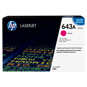 Original HP 643A Q5953A Toner Cartridge - Magenta