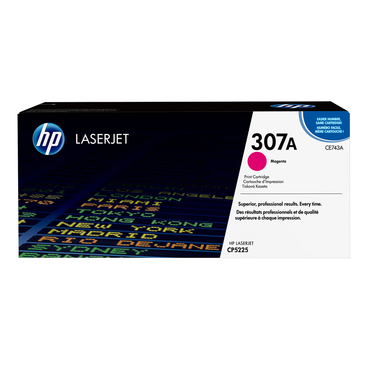 Original HP 307A CE743A Toner Cartridge - Magenta