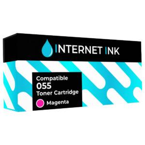 Internet Ink Compatible Canon 055M (3014C002) Toner Cartridge Magenta