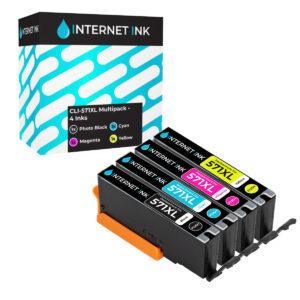Internet Ink Compatible Canon CLI-571XL Ink Cartridge Multipack - 4 Inks
