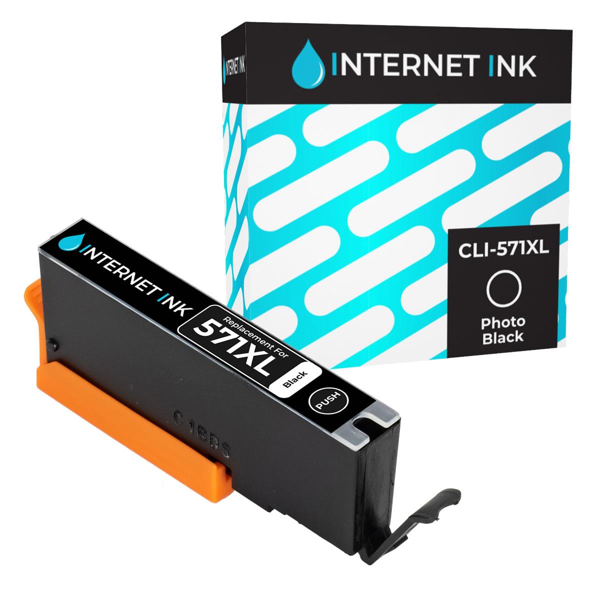 Internet Ink Compatible Canon CLI-571XL Ink Cartridge Photo Black