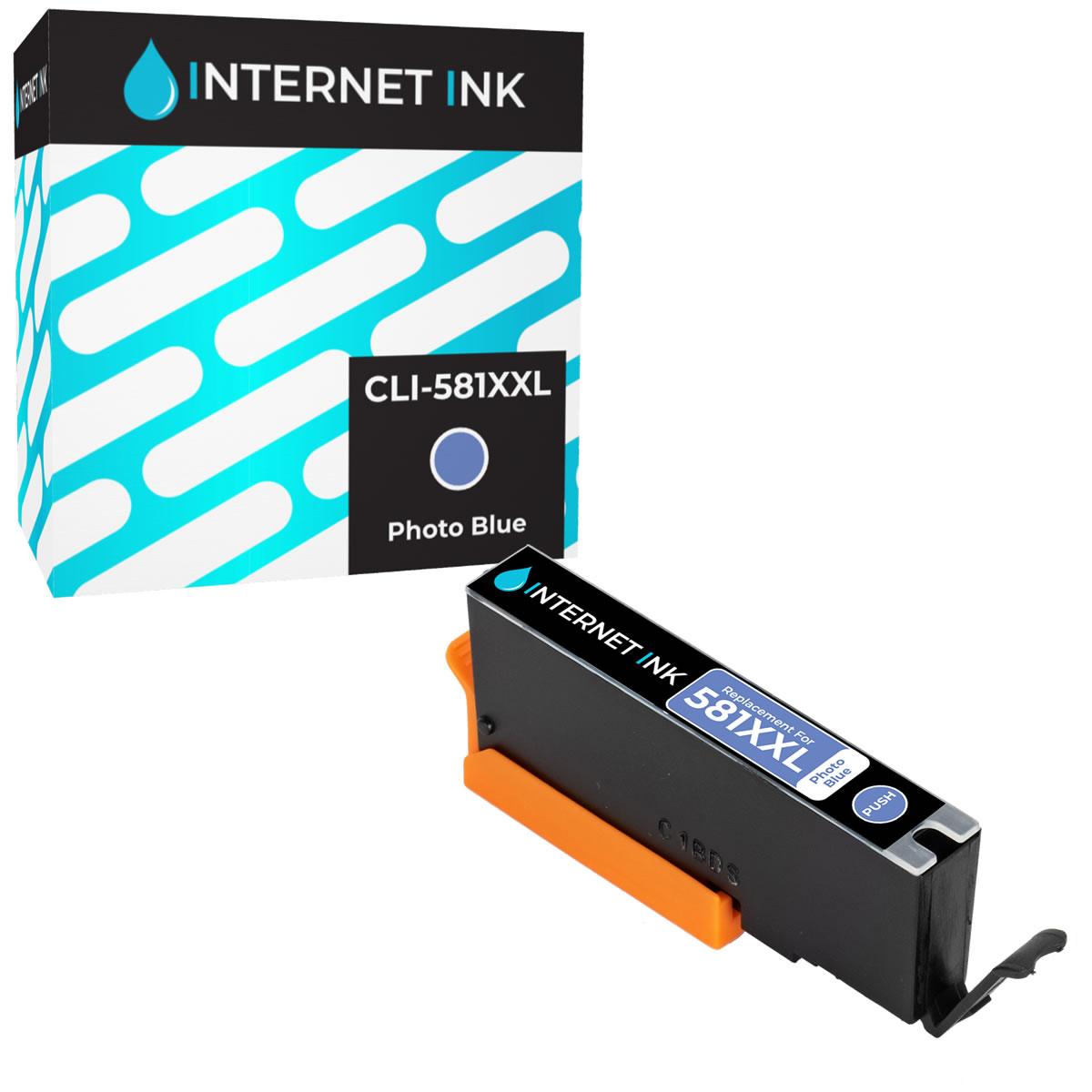 Internet Ink Compatible Canon CLI-581XXL Photo Blue Ink Cartridge - Extra High Capacity