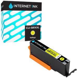 Internet Ink Compatible Canon CLI-581XXL Yellow Ink Cartridge - Extra High Capacity