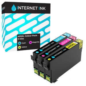 Internet Ink Compatible For Epson 405XL Ink Cartridge Colour Pack - 3 Inks