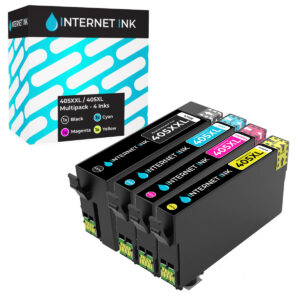 Internet Ink Compatible For Epson 405XXL / 405XL Ink Cartridge Multipack - 4 Inks