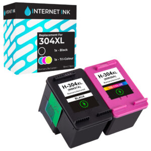 Internet Ink Compatible HP 304XL Ink Cartridge Multipack - 2 Inks