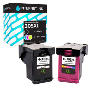 Internet Ink Compatible HP 305XL Ink Cartridge Multipack – 2 Inks