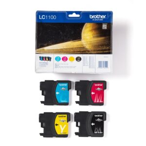 Original Brother LC1100 Ink Cartridge Multipack BK/C/M/Y