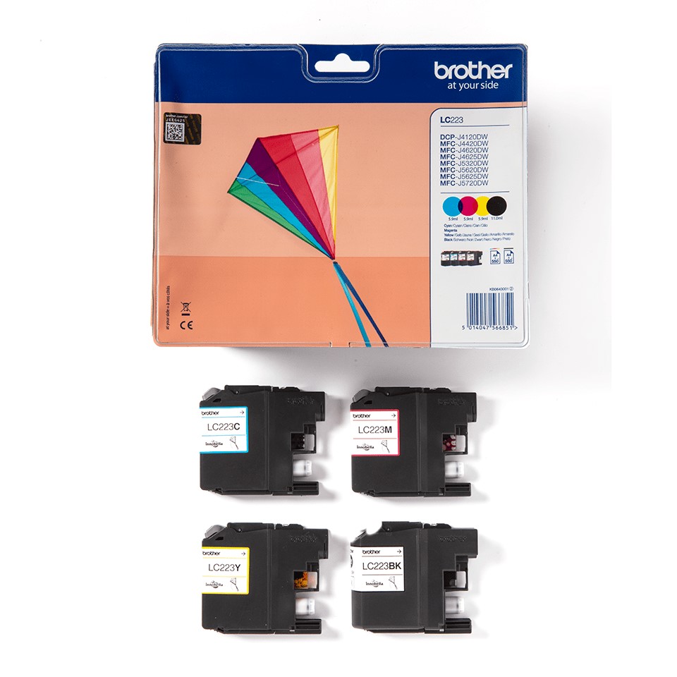 Original Brother LC223 Multipack Ink Cartridges
