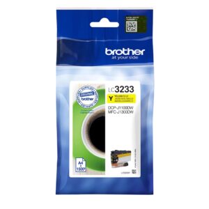 Original Brother LC3233Y Yellow Ink Cartridge