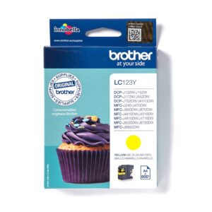 Original Brother LC123Y Ink Cartridge - Yellow