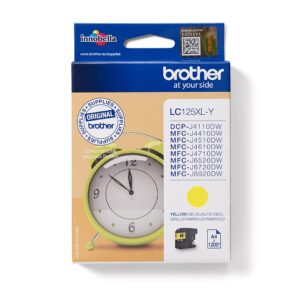 Original Brother LC125XLY Ink Cartridge - Yellow
