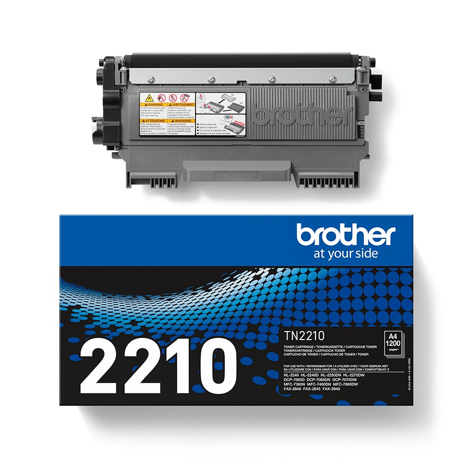 Original Brother TN-2210 Toner Cartridge - Black