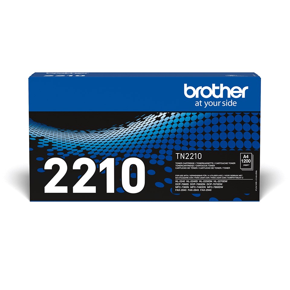 Original Brother TN2210 Toner Cartridge - Black