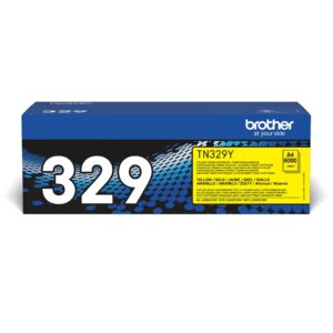 Original Brother TN329Y Toner Cartridge - Yellow