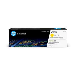 Original HP 219A W2192A Toner Cartridge - Yellow