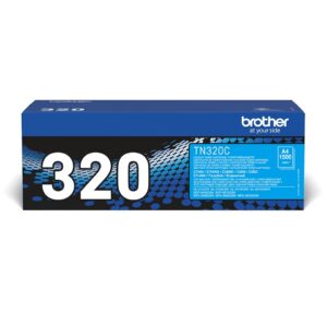 Original Brother TN320C Toner Cartridge - Cyan