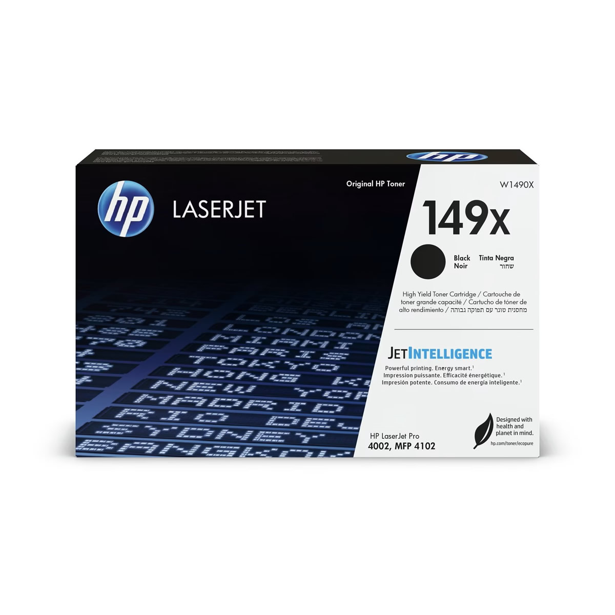 Original HP 149X W1490X High Yield Black Toner Cartridge