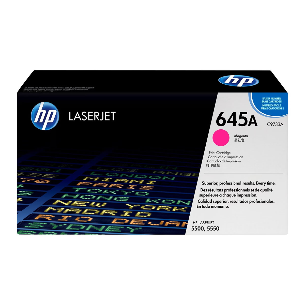 Original HP 645A C9733A Toner Cartridge - Magenta
