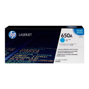 Original HP 650A CE271A Toner Cartridge - Cyan