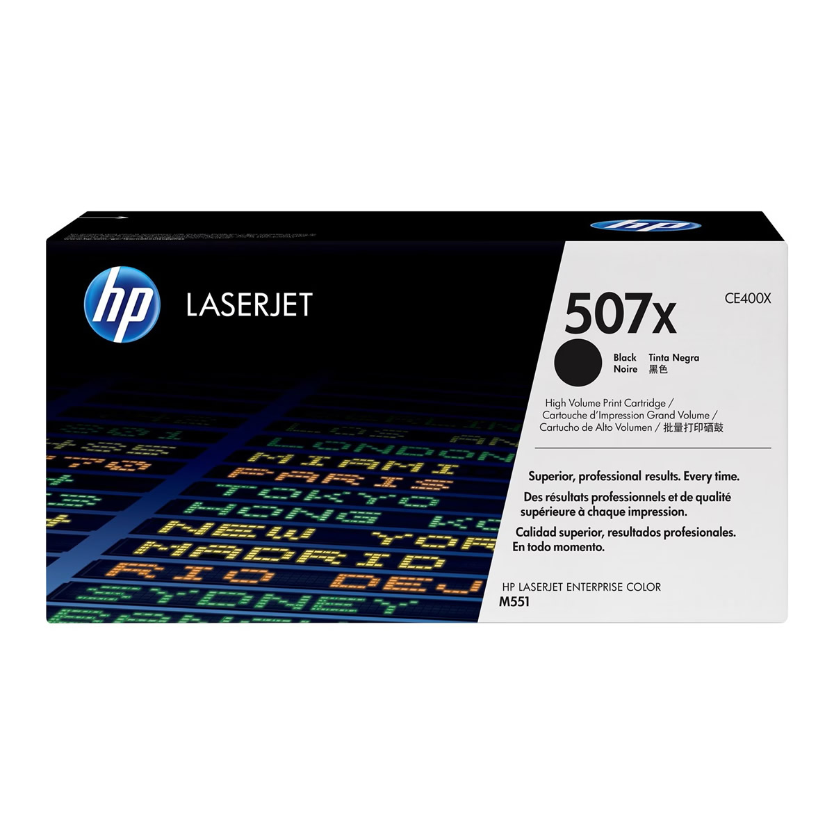 Original HP 507X CE400X High Capacity Toner Cartridge - Black
