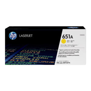 Original HP 651A CE342A Toner Cartridge - Yellow