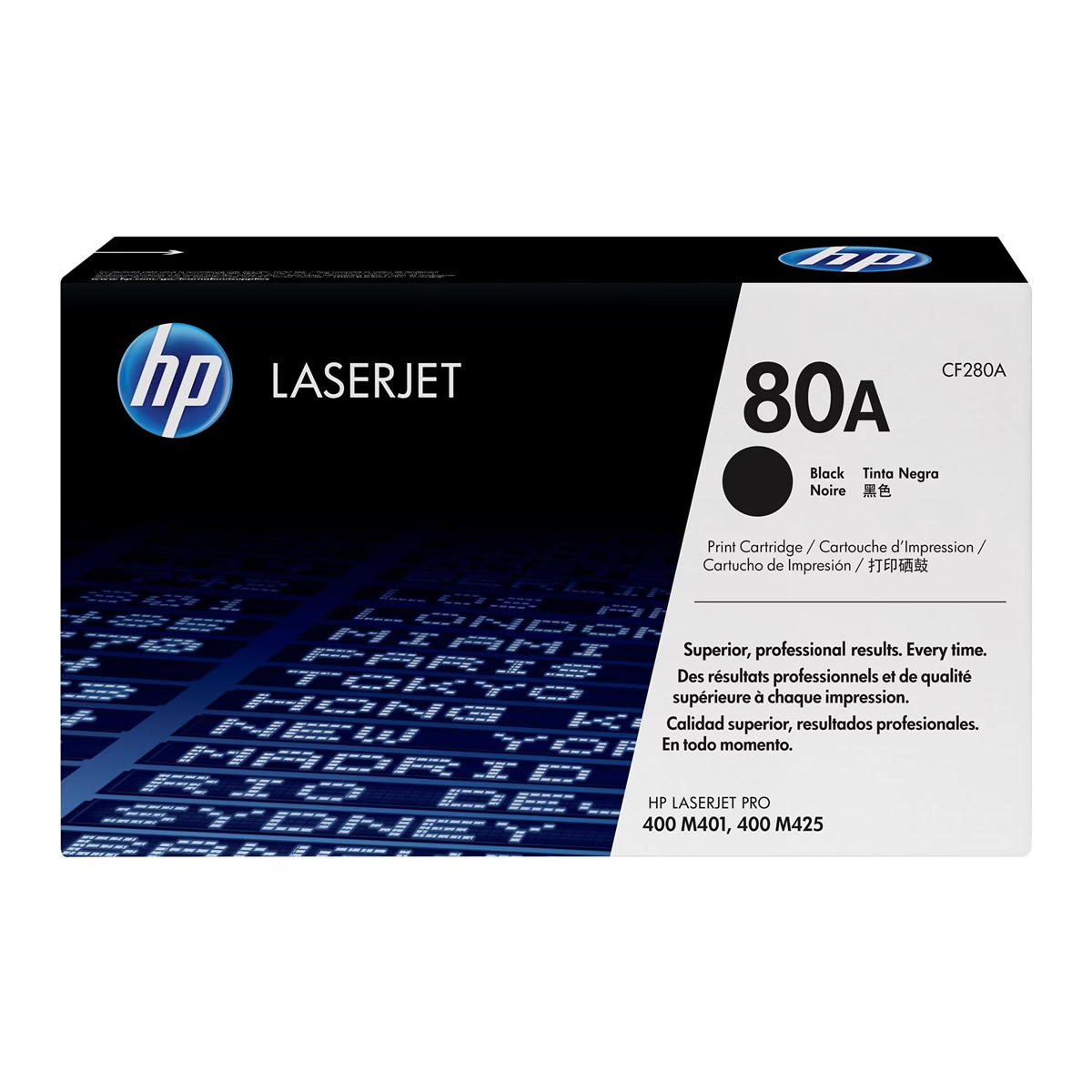 Original HP 80A CF280A Toner Cartridge - Black