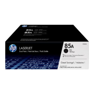 Original HP 85A CE285A Toner Cartridge Twin Pack - Black