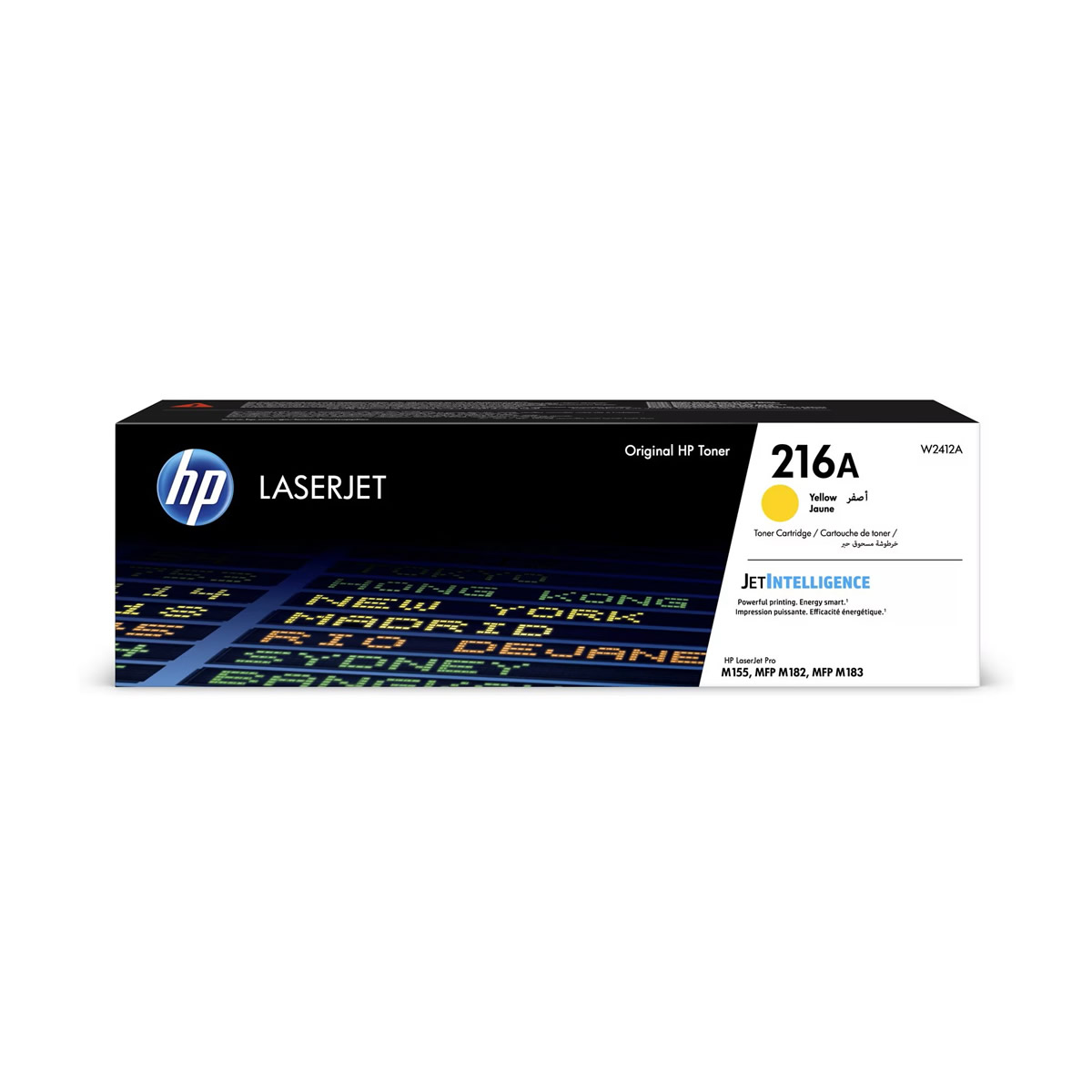 Original HP 216A W2412A Toner Cartridge - Yellow