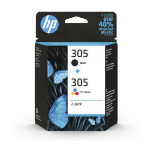 Original HP 305 Black + Colour Ink Cartridge Multipack