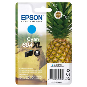 Original Epson 604XL Pineapple High Capacity Cyan Ink Cartridge