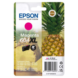 Original Epson 604XL Pineapple High Capacity Magenta Ink Cartridge