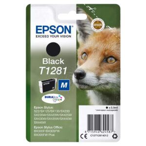 Original Epson T1281 Black Ink Cartridge