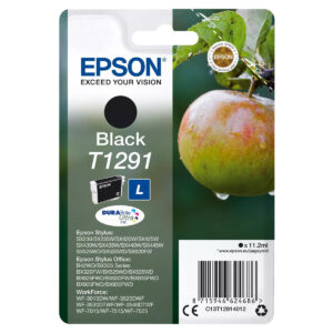 Original Epson T1291 Black Ink Cartridge