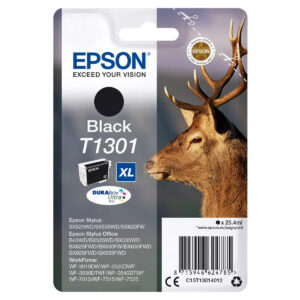 Original Epson T1301 Black Ink Cartridge