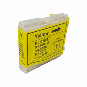 Compatible Brother LC1000 Yellow Ink Cartridge