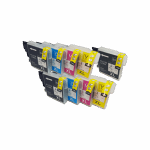 Compatible Brother LC985 Ink Cartridge 9 Pack - Extra Black