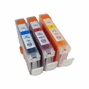 Compatible Canon CLI-8 Ink Cartridge Colour Pack - 3 Inks