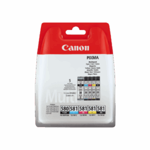 Original Canon PGI-580 CLI-581 Ink Cartridge Multipack BK/C/M/Y/PBK