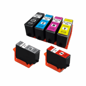 Compatible Epson 378XL/478XL Ink Cartridge Multipack - 6 Inks