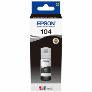 Original Epson 104 Black Ink Bottle