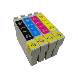 Compatible Epson T0791 - T0794 Ink Cartridge Multipack - 4 Inks