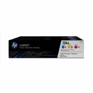 Original HP 126A Toner Cartridge Colour Pack - 3 Toners
