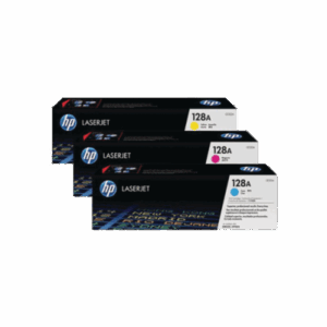 Original HP 128A Toner Cartridge Colour Multipack - 3 Toners - CF371AM