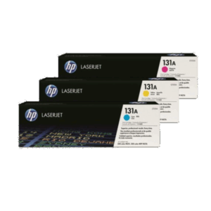 Original HP 131A Toner Cartridge Colour Pack - 3 Toners