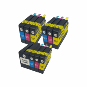 Compatible HP 932XL 933XL Ink Cartridge 10 Pack - Extra Colours