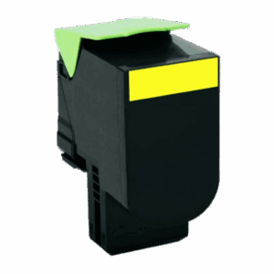 Compatible Lexmark 802HY High Capacity Toner Cartridge - Yellow