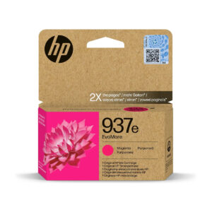Original HP 937e EvoMore Ink Cartridge - Magenta