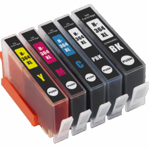 Compatible HP 364XL Ink Cartridge Photo Multipack - 5 Inks