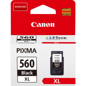 Original Canon PG-560XL High Capacity Black Ink Cartridge